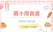 2024秋第十周（11月4日-11月8日）