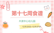 2024秋第十七周（12月23日-12月27日）