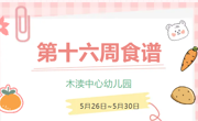 2025春第十六周（5月26日-5月30日）